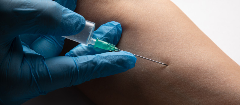 Aplicación de suero